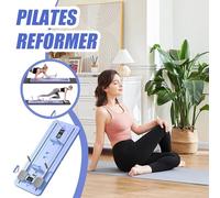 Yugugomo Pilates Reformer Board, Portable Pilates Board | Conseil Abdominal Multifonctionnel,Outil à Domicile pour l'entraînement en Fitness, l'équipement d'exercice pour Les entraînements de Base