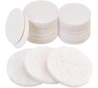 YUHANGCIYE Lot de 30 éponges compressées pour le visage pour le nettoyage du visage, tampons démaquillants réutilisables pour voyage et maison (W#)