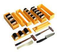 YUHE Kit de fabrication de sushis, moule à sushis, kit de fabrication de sushis, édition premium (forme ronde)