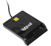 YUHG-Lecteur De Cartes Id Dni Sip Usb 2.0 Noir