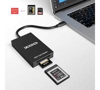 YUHG-Xqd Lecteur De Carte Mémoire Double Type C Xqd/Sd 5 Gpbs Super Speed Compatible Avec Sony G/M Series,Lexar 2933X/1400X Usb Mark Xqd,Carte Sd/Sdhc Pour Windows/Mac Os Cr312-C-F