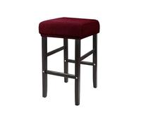 YUHGFD 1/2/4 pièces Housses de Tabouret de Bar rectangulaires Extensibles en Jacquard lavables, adaptées aux chaises de 35 à 50 cm, Protection de siège Durable pour la Maison, la Cuisine, Le café