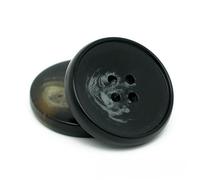YUHGFD 100 pièces de Boutons en résine colorée Mixte 15-30 mm, 4 Trous, Boutons décoratifs pour Couture et Artisanat, Boutons Plats pour vêtements et projets Faits Main