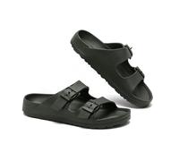 YUHITYGZGS Sandales Femme Homme été Confort Sandale et Mules Sandale Orthopediques Plage Piscine Tongs Claquettes Confort Pantoufles Foam Slides Eva Chausson, Vert, 37/38