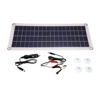 yuhlkopm Kit de Panneau à Double Sortie pour Une Conversion d'énergie sans Pollution Panneau de 1000 W Durable et délicat, Noir, avec contrôleur 100A