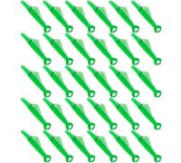 yuhlkopm Lot de 30 aiguilles à coudre pour la bouche, solution de couture unique, fil plat, précis et pratique, plastique qualité, idéal