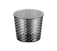 yuhlkopm Tuyau de descente pour drain de toit plat Drainage adéquat à chaque Gouttière en acier inoxydable Feuilles gouttière Récupérateur feuilles Tamis, 10 cm