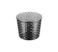 yuhlkopm Tuyau de descente pour drain de toit plat Drainage adéquat à chaque Gouttière en acier inoxydable Feuilles gouttière Récupérateur feuilles Tamis, 8.3 cm
