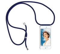 YuhooTech Collier pour iPhone 5 / 5S / SE(2016) Coque, étui de téléphone avec Cordon - Tour de Cou Lanière en Corde - Housse pour Smartphone Lanyard Case Holder - Cover Necklace Bandouilière Stylée