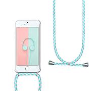 YuhooTech Collier pour iPhone 5 / 5S / SE(2016) Coque, étui de téléphone avec Cordon - Tour de Cou Lanière en Corde - Housse pour Smartphone Lanyard Case Holder - Cover Necklace Bandouilière Stylée