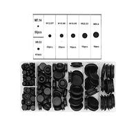 Yuhtech 170 Pcs Bouchons en Caoutchouc, Oeillet en Caoutchouc avec Boîte de Rangement