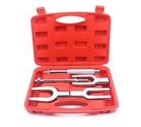 Yuhtech 5 Pcs Kit d'outils pour Séparate de Joint à rotule, Extracte de tête de Tige de Liaison, Kit deArrache Rotule Voiture