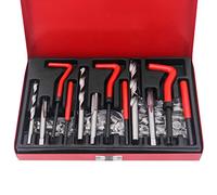 Yuhtech 88 Pcs Kit de Réparation Filetage M6 M8 M10 Réparation des Filetages Maintenance Helicoil Outil à Main