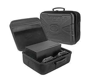 Yuhtech Étui de Voyage pour Xbox Series X Console, Sac de Rangement pour Console de Jeu, Manette et Accessoires de Jeu