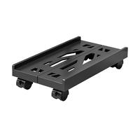 Yuhtech Support Universel Réglable pour Ordinateur avec 4 Roulettes, Support CPU pour Tour de Bureau, PC de Jeu