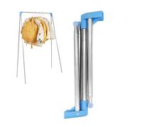Yuhtech Tringle à vêtements extensible - Portable - Pliable - Petit - Réglable - Pour voyage, camping, danse, linge, randonnée