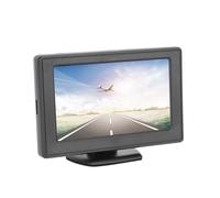 YUI moniteur de 4 4.3in 3W TFT écran LCD voiture rétroviseur entrée AV 2 voies moniteur HD pour caméra de recul DVD 7429604434067