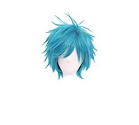 YUI TAMURA Cosplay Wig Yarichin Bitch Bu Club Short Layered Heat Resistant Synthetic Hair Wigs + Wig Cap