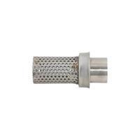 YUIBFWQ Echappement 50.8mm 60mm Universel Moto Échappement Maille Amortisseur Silencieux Parafoudre Dit Vélo