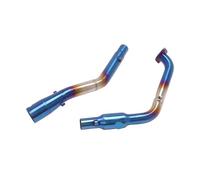 YUIBFWQ Echappement Silencieux D'échappement AV&Ant Et Central pour YZF R15, R125, V3, V4, YZF-R15, MT-15 (2020-2023)