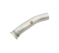 YUIBFWQ Echappement Silencieux D'échappement Central en Acier Inoxydable pour 800NK, 51 Mm