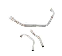 YUIBFWQ Echappement Silencieux D'échappement Complet Modifié Moto R15 pour YZF-R15, R125, MT125, MT-15, V1, V2, 08-17, V3, 18-23