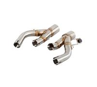YUIBFWQ Echappement Silencieux D'échappement De Moto À Enfiler, Collecteur Central pour VMAX 1200 1984-2007 VMAX1200 V-Max V Max 1200