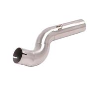 YUIBFWQ Echappement Silencieux D'échappement Modifié Moto 51 Mm, Lien Central Slip-on pour pour Street pour Triple S 660 S660 660S 2020