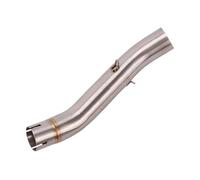 YUIBFWQ Echappement Silencieux D'échappement Modifié pour Moto, 51 Mm, Tube Intermédiaire en Acier Inoxydable pour TNT300 BJ300 BN302 TNT 300