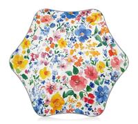 Yuiboo England Tudor Rose Beauty Parapluie d'été pour la pluie, la pluie, le soleil et le vent, parapluie avec bande réfléchissante, parapluie pour école et voyage pour enfants avec fermeture