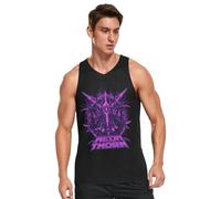 Yuiboo Neon Thorn Cyber Art Débardeur sans manches pour homme Évacuation de l'humidité Fitness Bodybuilding T-shirt sans manches gratuit, Néon Thorn Cyber Art, Taille XL
