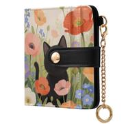 Yuiboo Porte-cartes pliable pour femme - Mini sac à main mignon