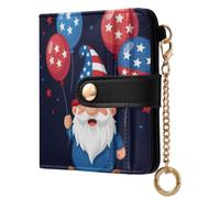 Yuiboo Portefeuille en cuir pour femme - Pliable - Mini sac à main portable