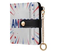 Yuiboo Portefeuille pliable classique pour femme, mini sac à main unique