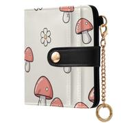 Yuiboo Portefeuille pliable en cuir pour femme, mini sac à main léger