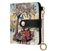 Yuiboo Portefeuille pliable pour femme - Mini sac à main mignon