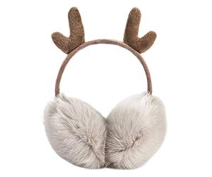 YUIP Cache Oreilles Unisexe Cache-Oreilles d'Hiver de Renne Cache-Oreille Aimable Protège-Oreilles en Peluche pour Femmes Enfants Filles