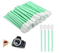 Yuiturt 100 Bâtonnets de Nettoyage en Mousse sans Poussière, Mousse sans Poussière Tampons Écouvillons de Nettoyage Professionnels pour Imprimante Jet d'encre, Lentilles Optiques et Appareils Photo