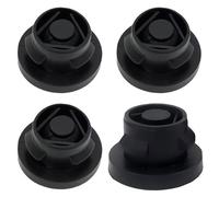 Yuiturt 4Pcs Silent-blocs de circuit d'admission d'air supports caoutchouc pour filtre à aire à air, OEM 1422A3 pour Peugeot 207/307/308/407, Citroën C2/C3/C4/C5, Ford Focus 1.6 HDI Joints caoutchouc