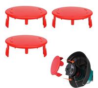 Yuiturt Lot de 3 couvercles de bobine F016F04841 pour coupe-bordure Bosch AFS 23-37 - Couvercle de bobine de débroussailleuse électrique - Pièce de rechange pour débroussailleuse Bosch
