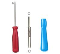 Yuiturt Lot de 3 tournevis Gamebit de sécurité 3,8 mm et 4,5 mm et tournevis Triwing 2,5 mm pour Ouvrir NES, SNES, N64, Gameboy, Gamecube, Virtual Boy, Sega, Nintendo Consoles, Cartouches de Jeu