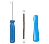Yuiturt Lot de 3 Tournevis Spécialisés（blau）, Jeu de Tournevis Gamebit Sécurité 3.8mm 4.5mm et Triwing 3.0mm pour Réparation Nintendo NES SNES N64 GameBoy GameCube et Cartouches de Jeu