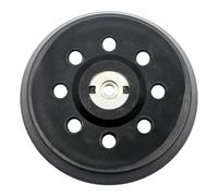 Yuiturt Plateau de Ponçage 125mm, Patin Velcro Compatible avec Metabo SXE 325/425/450/3125 Intec Turbotec, Plaque Support Abrasif Remplacement Référence 631220000