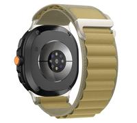 YuiYuKa Alpine Loop pour Samsung Galaxy Watch 8 40mm 44mm/8 Classic Band 46mm Homme Femme,Un Clic No Gap Nylon Tissu Bracelet Remplacement Sport Réglable Strap pour Samsung Watch 8/8 Classic Band