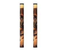 yujhopp Lot de 2 housses de protection lavables pour poignée de réfrigérateur Motif chiot berger allemand Pour micro-ondes, lave-vaisselle, porte de réfrigérateur