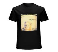YUJIAN FLOSS The Jesus and Mary Chain Honeys Dead T-Shirt Mens T-Shirt Black XXL