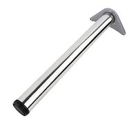 YUJIANHUAA 1PCS Pied de Table Acier Inoxydable,Pieds de Table Réglables en Hauteur,Support pour Plans de Travail de Cuisine,pour Table à Manger, Cuisine, Bureau et Plan de Travail (H: 75cm)