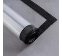 YUJIANHUAA Kit D'isolation de Fenêtre,Film Fenetre Isolant Transparent,Rideaux Isolant pour l'hiver,Protection Contre le Froid,Coupe-vent,Imperméable,Réutilisable (50cm x 190cm)