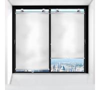 YUJIANHUAA Store à Ventouse,Store Enrouleur Occultants de Protection Solaire sans Perçage,Rideau Pare-Soleil Rétractable,pour Chambre,Grenier,Bureau,Voiture,Largeur×Hauteur (40cm x 60cm)