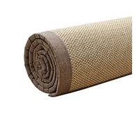 YUJIANHUAA Tapis en Bambou,Fibres Naturelles,Tapis Sol Résistant l'usure Tissé Main Japonais,Antidérapant Sol Tapis,Intérieur Accueil Salon Chambre Zone Tapis,Personnalisable (80x200cm)